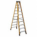 Stepladder Fiberglass 10 ft H 375 lb Cap