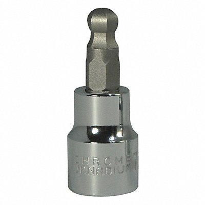 Socket Bit Steel 3/8 in TpSz 7 mm