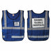H6445 Safety Vest Blue Legend Insert Universal