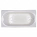 Bathtub w Right Drain White 60 inx34 in
