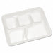 Disp Cafeteria Tray WH 8 1/4 in W PK500