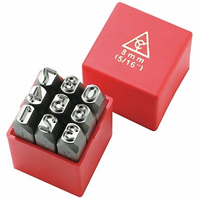 Hand Stamp Character 1/4 H British Font