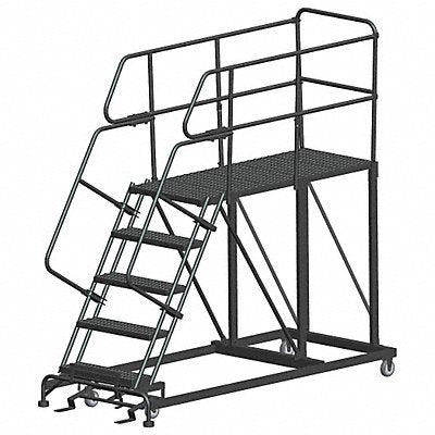 Roll Work Platform Steel Single 50 In.H