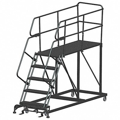 Roll Work Platform Steel Single 50 In.H