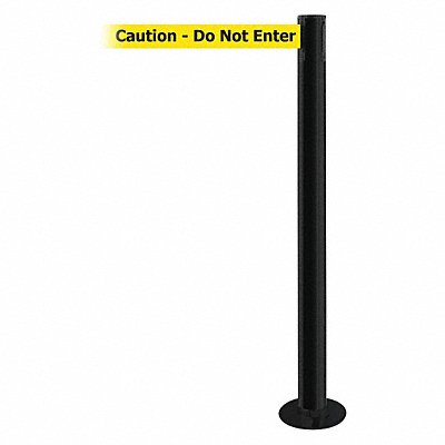 Fixed Barrier Post with Belt 7-1/2 ft L