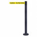 Fixed Barrier Post with Belt 13 ft L