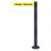 Fixed Barrier Post with Belt 7-1/2 ft L