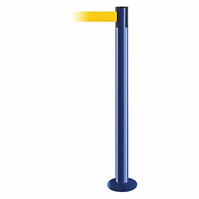 Fixed Barrier Post with Belt 13 ft L