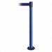 Fixed Barrier Post w/ Belt 13 ft L Blue