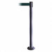 Fixed Barrier Post with Belt Green