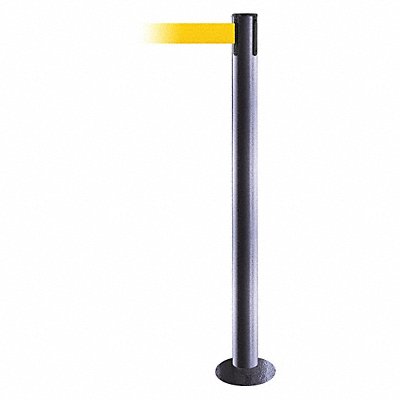 Fixed Barrier Post with Belt 7-1/2 ft L