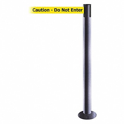 Fixed Barrier Post with Belt 7-1/2 ft L