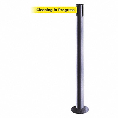 Fixed Barrier Post with Belt 7-1/2 ft L