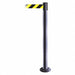 Fixed Barrier Post w/ Belt 36-1/2 in H