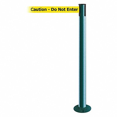 Fixed Barrier Post with Belt 7-1/2 ft L