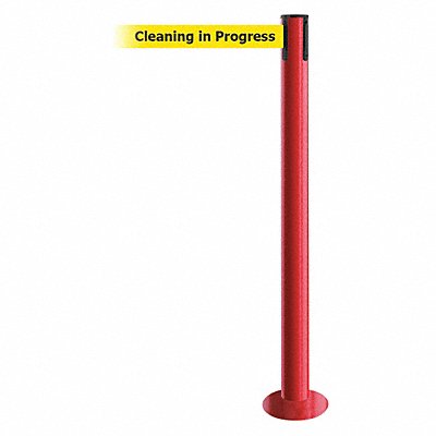 Fixed Barrier Post with Belt 7-1/2 ft L