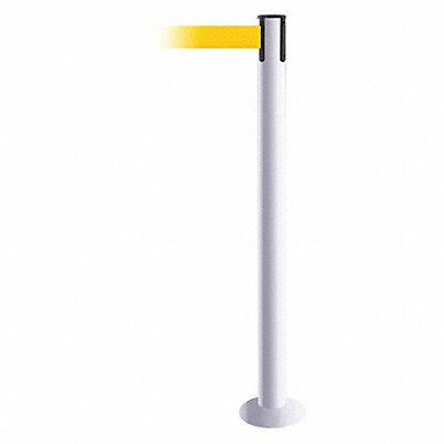 Fixed Barrier Post with Belt 7-1/2 ft L