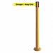 Fixed Barrier Post with Belt 7-1/2 ft L