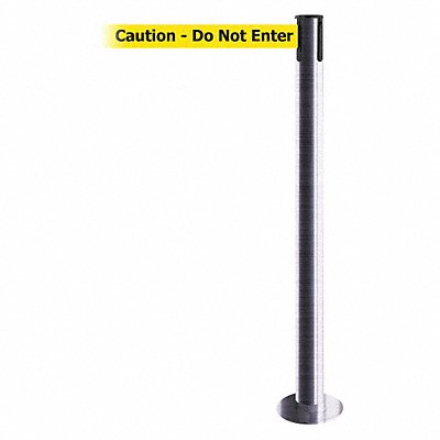 Fixed Barrier Post with Belt 7-1/2 ft L