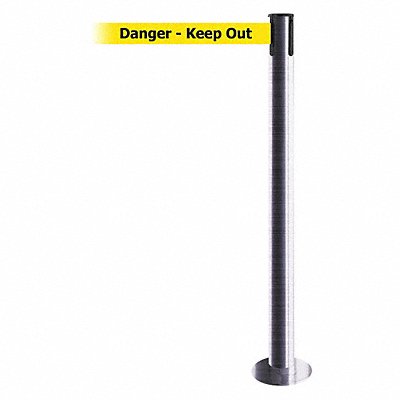 Fixed Barrier Post with Belt 13 ft L