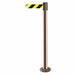 Fixed Barrier Post w/ Belt 36-1/2 in H