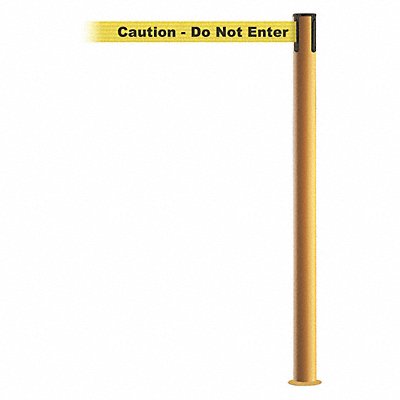 Fixed Barrier Post with Belt 7-1/2 ft L