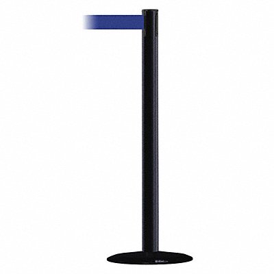 Barrier Post with Belt 13 ft L Blue