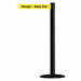 Barrier Post with Belt 13 ft L Yellow