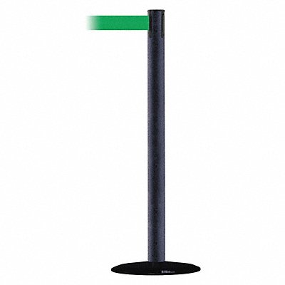 Barrier Post with Belt 13 ft L Green