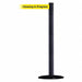 Barrier Post with Belt 13 ft L Yellow