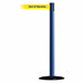 Barrier Post with Belt 13 ft L Yellow