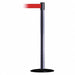 Barrier Post with Belt 13 ft L Red