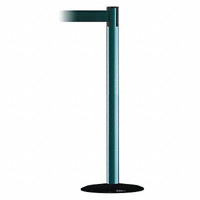 Barrier Post with Belt 13 ft L Green