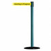 Barrier Post with Belt 13 ft L Yellow