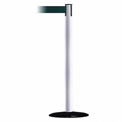 Barrier Post with Belt 13 ft L Green