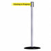 Barrier Post with Belt 13 ft L Yellow