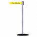 Barrier Post with Belt 13 ft L Yellow