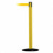 Barrier Post with Belt 13 ft L Yellow