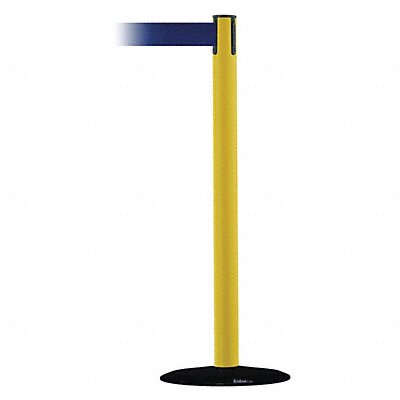 Barrier Post with Belt 13 ft L Blue