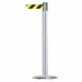 Barrier Post with Belt Metal 13 ft L