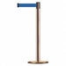 Barrier Post with Belt Metal 13 ft L