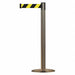 Barrier Post with Belt Metal 13 ft L