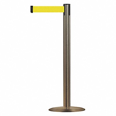 Barrier Post with Belt Metal 13 ft L