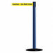 Barrier Post w/ Belt 7-1/2 ft L Yellow