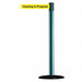 Barrier Post w/ Belt 7-1/2 ft L Yellow