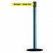 Barrier Post w/ Belt 7-1/2 ft L Yellow