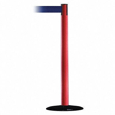 Barrier Post with Belt 7-1/2 ft L