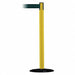 Barrier Post with Belt 7-1/2 ft L