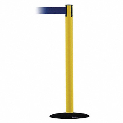 Barrier Post with Belt 7-1/2 ft L