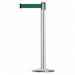 Barrier Post with Belt Metal 7-1/2 ft L